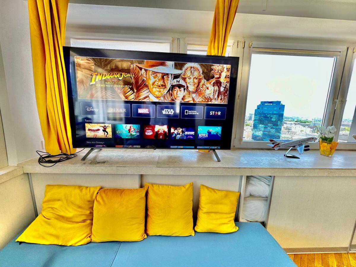 Sun Clima/Ac Metro X2 Fast Wifi 500 Mbs 70'Tv Netflix Appletv Hbo Apartment Warsaw Exterior photo